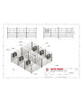 Cage agnelage 6 box pour ovins -G008 (avec abreuvoir)